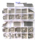Cylindrical Pin Locating Dowel Set 304 Stainless Steel DIN 6325 M1 To M8 Combo Kit in storage case