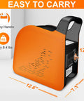 Portable Blower Fan For Home Use High Velocity Floor Fan With 185 Degree Rotating Head 3 Speed Air Mover