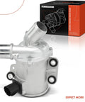 Top Shelf Heavy Duty Engine Electric Water Pump Straight Shot Replacement For Ford Fusion CMAX Mkz 2.0L Full Hybrid And Plug In Models Ready To Roll Built Tough Never Quit Seamless Install Every Time, silver design.