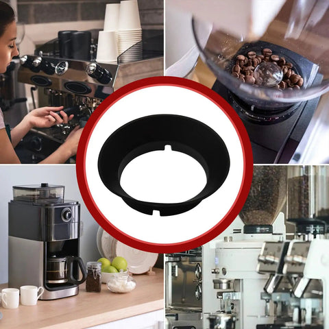3 Piece Silicone Gasket Replacement Kit For Encore And Virtuoso Conical Burr Coffee Grinders, black silicone seal ring for grinder hopper