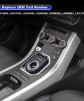 Interior view displaying Gear Shift Module Replacement For Range Rover Evoque 2012-2018 And Discovery Sport 2015-2023.