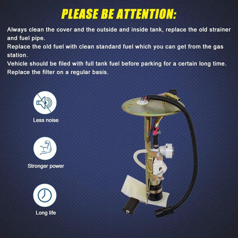 Premium Fuel Pump Module Assembly E2296S Direct Fit Plug And Play for Ford Explorer 1999 2000 2001 and Mercury Mountaineer