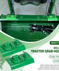 Heavy Duty Bolt On Tractor Bucket Hook Grab Hooks D Rings Compatible With Wide Range Of Compact And Utility Tractors