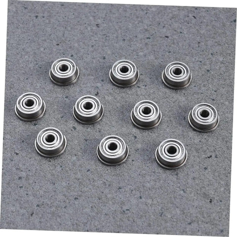 Solid 5 Pack Ball Bearing Extruder Swap For 3D Printers Fatigue Resistant Replacement Pulleys Gears No Sweat DIY Hookup Slick Silver Finish Run Bulletproof For Everyday Creative Projects