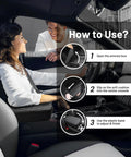 How to use Center Console Cover For Kia Telluride 2020 To 2026 Nappa Leather Armrest Cushion Anti Scratch Middle Console Pad instructions