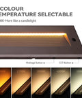 Dope Low Voltage LED Step Lights Outdoor Dimmable 3W 4W 5W With 5 CCT 12-24V AC DC Landscape Stair Risers, color options shown