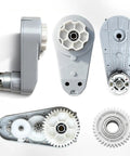 Power Wheels 24V RS775 Beefed Up Motor Upgrade Kit Two Pack With Built In Gearboxes High Torque Boost For Ride On Cars