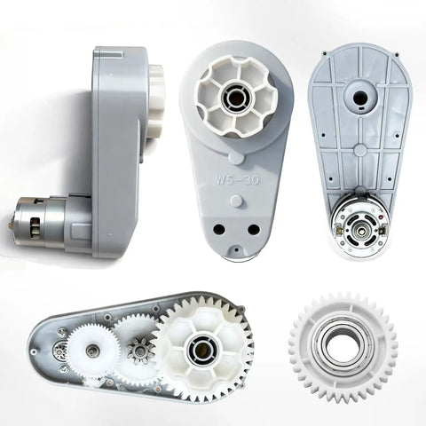 Power Wheels 24V RS775 Beefed Up Motor Upgrade Kit Two Pack With Built In Gearboxes High Torque Boost For Ride On Cars