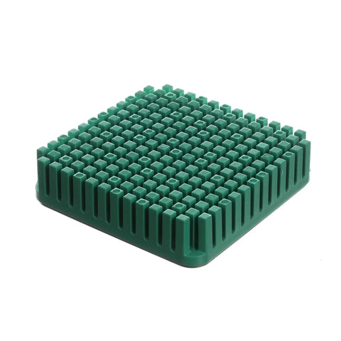 Professional Grade Commercial Kitchen Push Block Half Inch Green Genuine Oem Replacement Part with safety grip for food prep.