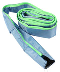 Heavy Duty Nylon Protective Sleeves For Vacuum Hose D27 And D32mm Dust Extractor Cover Guard shown in blue with green trim.