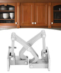 Hidden Stainless Steel Door Hinge For Wood Cabinets And Tables, Built To Last Heavy Duty Invisible Hinge With Laminated Link