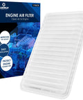 Engine Air Filter For Lexus ES300 ES330 RX330 RX350 And Toyota Camry 2002 2006 Camry Hybrid Solara Highlander Sienna 2004 2010 box and filter