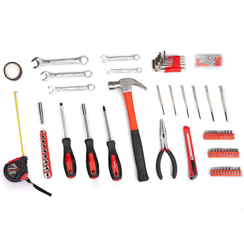 148 Piece Automotive And Household Tool Set For DIY Enthusiasts And Car Lovers Durable Heat Treated Tools Corrosion Resistant Kit