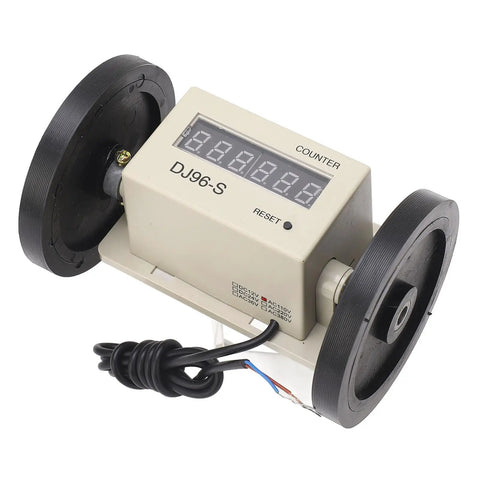 Mingzhe Precision Machined Measuring Wheel, Digital Distance Measurement with a digital display and dual wheels.