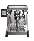 Heavy Duty Dual Boiler Espresso Machine Featuring Programmable Pre And Post Infusion slick stainless finish and intuitive PID control.