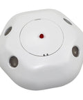 Ultrasonic Ceiling Occupancy Sensor For 1100 Sq Ft Coverage, White Color, Auto On Automatic Off With Adjustable Time Delay And Sensitivity