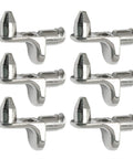 Built Tough Steel Shelf Support Pegs With 5mm Pins 10 Pack Heavy Duty Cabinet Hardware For Kitchens And Bookshelves Ridiculously Sturdy keeps planks locked in.