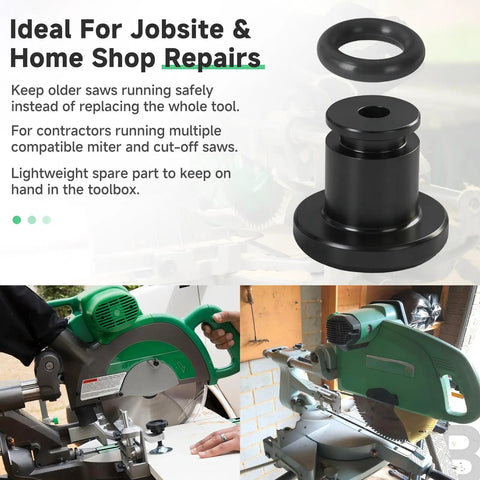 Heavy Duty Lock Off Button Kit For Miter Chop Saws Restore Original Two Step Trigger Safety Switch Guard Replacement Parts 2 Pack Plug And Play Install Boss Quality Gear