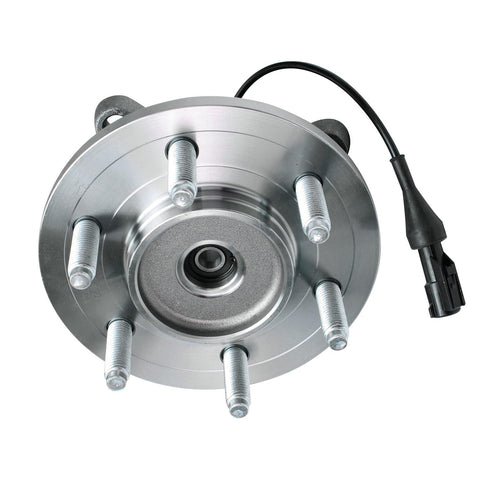 4WD Front Wheel Bearing Hub Assembly For Ford F-150 2004 to 2008, Expedition 2003 to 2006, Navigator 2003 to 2006, Mark LT 6-Lug ABS
