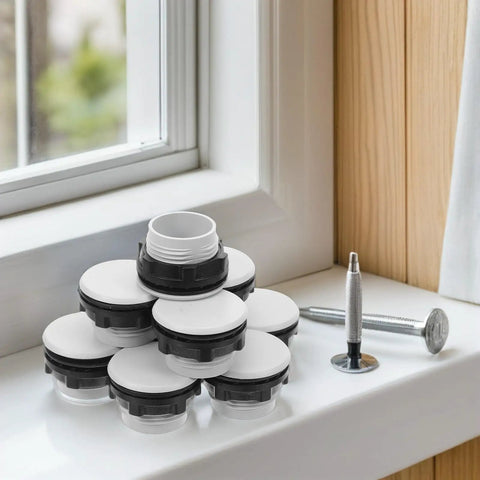 Waterproof Push Button Switch Hole Panel Plug Seal Cap 50Pcs For Electrical Cabinets And Control Boxes Protect Circuits From Dust And Moisture With Easy Installation, plastic caps