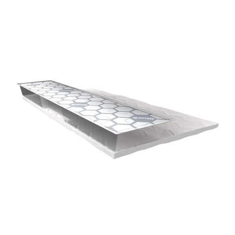 Disposable VACMOP Pad For All Floor Surfaces With Built In Dirt Chamber And Absorbent Mopping Layers White 10 Count Easy One Push Clean Up On Hard Floors, angled view