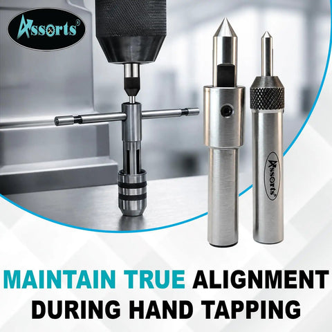 Spring Loaded Tap Guide Center Tool For Lathe And Milling Machines Keeps Taps Centered For No Fuss Precise Threading