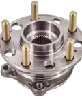 Front Hub Bearing Assembly For Hyundai Genesis G80 2015-2020 5-Lug Without ABS Bolt-On Direct Fit 30-Spline Ball Bearing