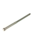 Five Eighth Inch By Twelve Inch Hex Head Lag Screws In 18 8 Stainless Steel front view single screw