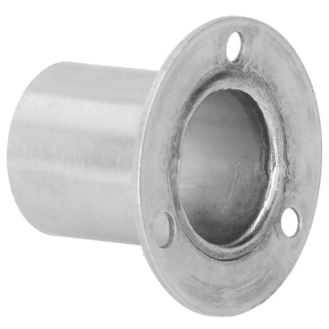 Stainless Steel Rod Flange Holder And Closet Rod Bracket With Thickened Flange For Bed Wardrobe And Desk Installations Screw