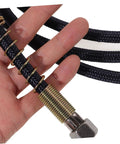 Hand holding High Temperature Steam Iron Replacement Hose With Easy Install No Fuss Lightweight Flexible Tube for Electric Irons