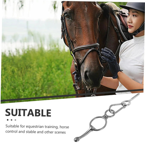 Heavy Duty Stainless Steel Horse Tie Down Ring Cross Tie Ring For Trailers Durable Clip Tack Supplies With Safe Rope Release