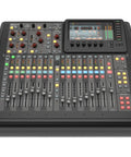 Compact 40-Input Digital Mixing Console With 25-Bus System, 16 Programmable Preamps And 17 Motorized Faders front view