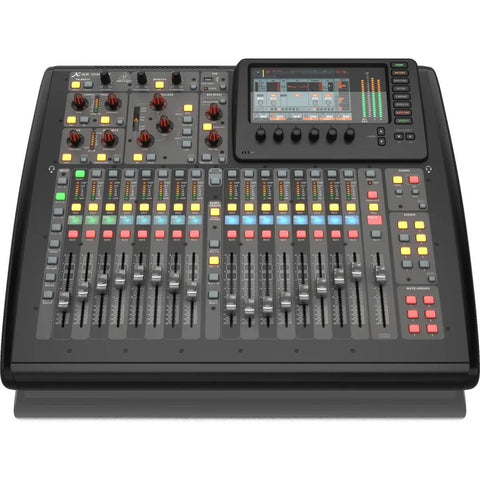 Compact 40-Input Digital Mixing Console With 25-Bus System, 16 Programmable Preamps And 17 Motorized Faders front view