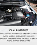 Engine bay with Leakproof Windshield Washer Reservoir Cap Replacement For Audi VW Porsche Cayenne 2003 2018 installed