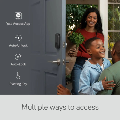 No Sweat Retrofit Smart Wifi Deadbolt For Truly Seamless Keyless Entry With Phone App Control And Unlimited Virtual Passcodes To Lock Down Your Front Door In Sleek Black
