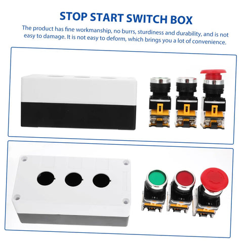 Stop Box Electrical Switch Enclosure For Industrial Use With Easy Installation And Rugged Durable Build Pro Level Terminal Box