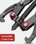 Heavy Duty Carbon Steel Small Gear Puller And Bearing Removal Tool With Flexible Two Or Three Jaws for stubborn pulleys and hubs.