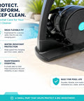 Power Port Cover For Cordless Pool Vacuum Charging Dock Keeps Your Cleaner Safe And Dry, Waterproof Protective Cap product view