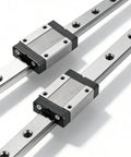 MGN9 Linear Rail Kit 100mm Two Pack With Two MGN9H 9mm Carriage Blocks Black For 3D Printer And CNC Machine top view