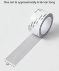 Self-Adhesive Mesh Tape For Window Screen Repair Patch roll, 6.56 feet long, 2 inches wide, durable screen fix tape for windows and doors.