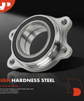2x Wheel Bearing and Hub Assembly for Audi A4 A5 A6 Q5 S4 S5 S6 S7 A8 Quattro and Allroad 2008-2018, high hardness steel