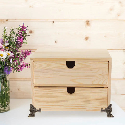 8 Pcs Antique Decorative Box Feet For Jewelry Boxes And Small Furniture, zinc alloy, seen on wooden box, vintage style