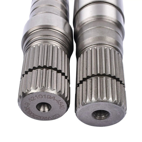 Heavy Duty Front Differential Axle Intermediate Shaft Kit fits 2012-2021 Dodge Ram 1500 close-up of joint ends.