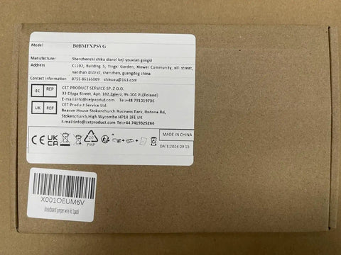 Label on packaging for All In One Breadboard Kit With 400 And 830 Breadboards, 140 Jumper Wires, 65 Flexible Jumpers, And A Tweezer