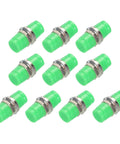 Fiber Optic FC To FC APC Round Flange Single Mode Simplex Adapter Pro Grade Pack Of 10 For High Quality Network Cabling And Internet Connectivity Solutions FC FC APC