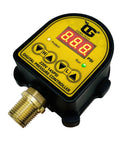 Digital Adjustable Pressure Switch Controller For Water And Air Pumps 220V 145 PSI One Half Inch Male NPT Thread Pro Grade Replacement