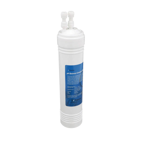 PH Balancing Ceramic Post Filter For Your RO Setup With One Quarter Inch Quick Connect Fittings Remineralization Water Filter Replacement Six Layer Filtration Fits Three Eighths Inch Faucet Tubing