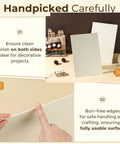 12-pack basswood sheets, 12x16x1/8 in, light wood for laser cutting and engraving