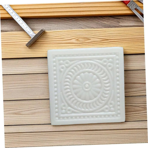 Square Stepping Stone Mold 37x37x6.5cm Reusable Concrete Paver Mold for garden pathway