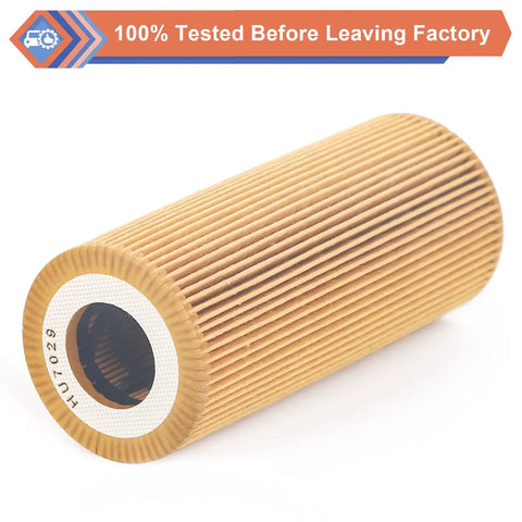 Product image of 2 Pack Engine Oil Filter For Audi Porsche VW Vehicles 2005 To 2018 A4 A5 A6 A7 A8 Quattro Q5 Q7 S4 S5 SQ5 And 2011 To 2017 Cayenne Panamera Touareg Replacement HU7029z HU722z
